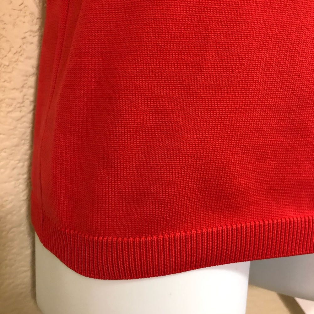 NWT Red bodycon sweater Sz S - Picture 7 of 7